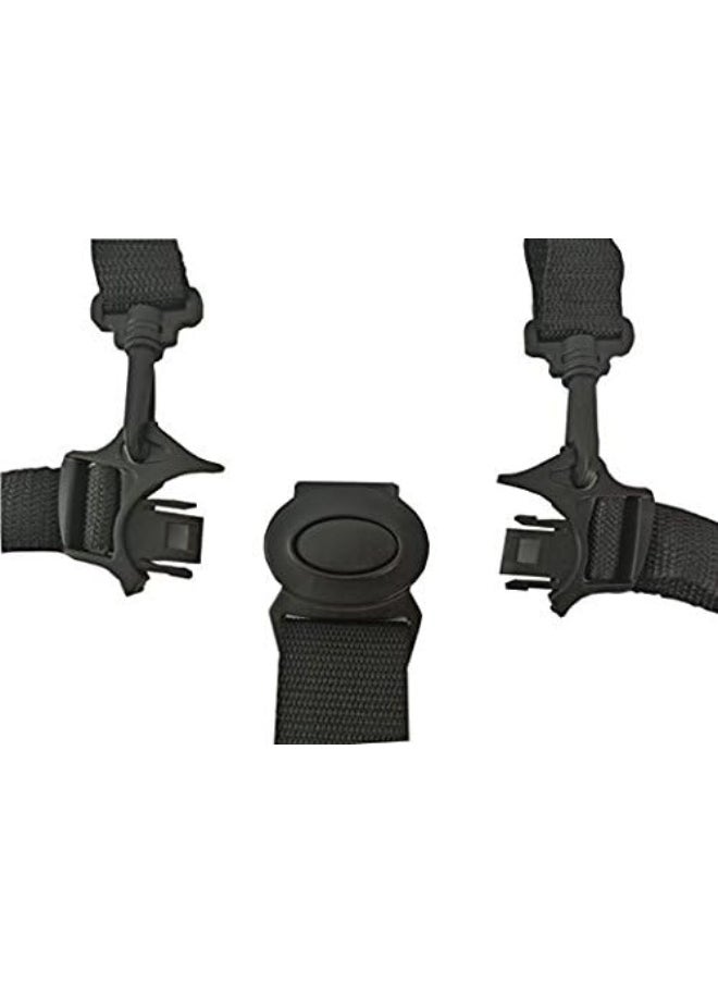 Twoworld High Chair Straps, 5 Point Harness, Harness for High Chair, High Chair Harness, Universal Baby Safe Belt Holder replacement for Stroller Wooden High Chair Pram Buggy Children Kid Pushchair