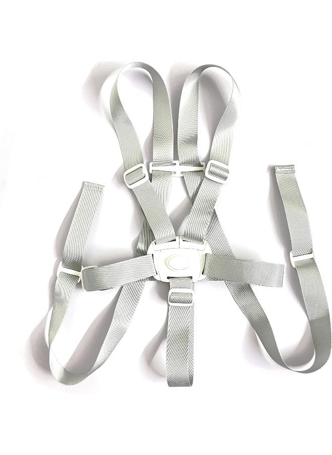 ZARPMA High Chair Straps, Universal Replacement Harness Strap Belt for Chair Compatible for Tripp Trapp Stokke HighChair
