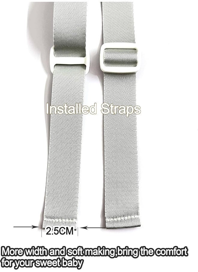ZARPMA High Chair Straps, Universal Replacement Harness Strap Belt for Chair Compatible for Tripp Trapp Stokke HighChair
