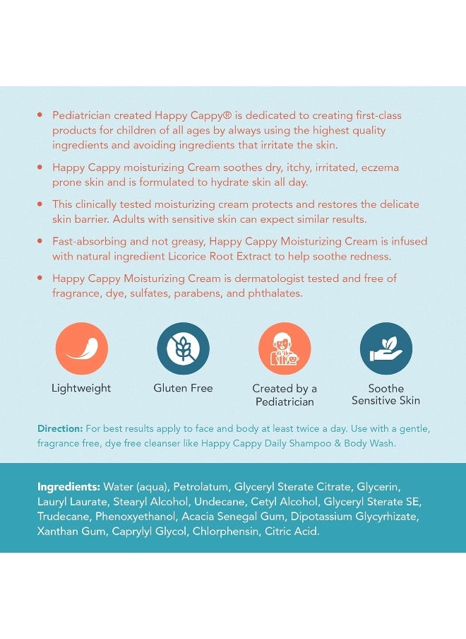 Happy Cappy Dr. Eddie's Pediatrician-Formulated Moisturizing Baby Lotion