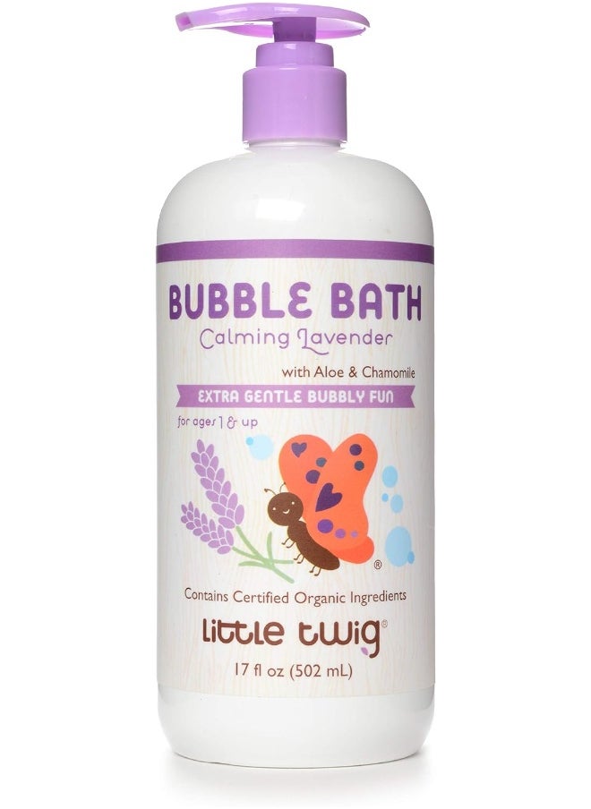 Little Twig Calming Lavender Bubble Bath, 17 fl oz