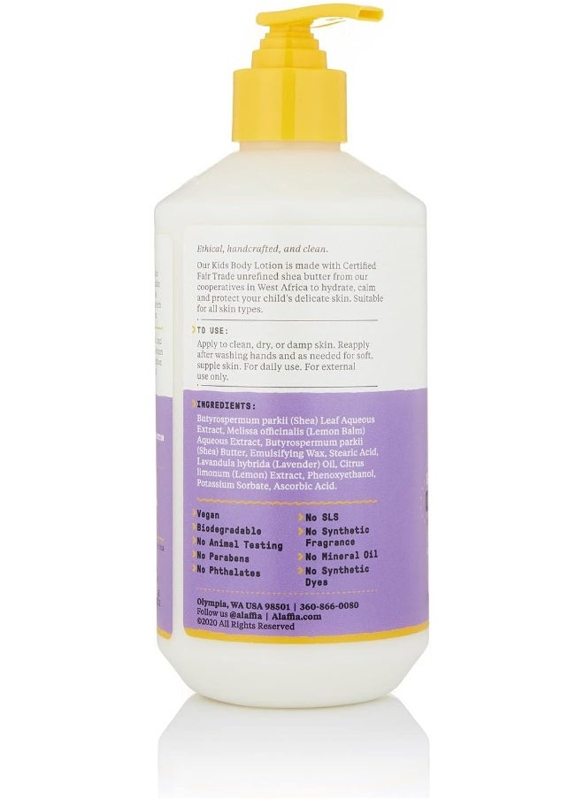 Alaffia Lemon Lavender Babies and Kids Body Lotion 473 ml