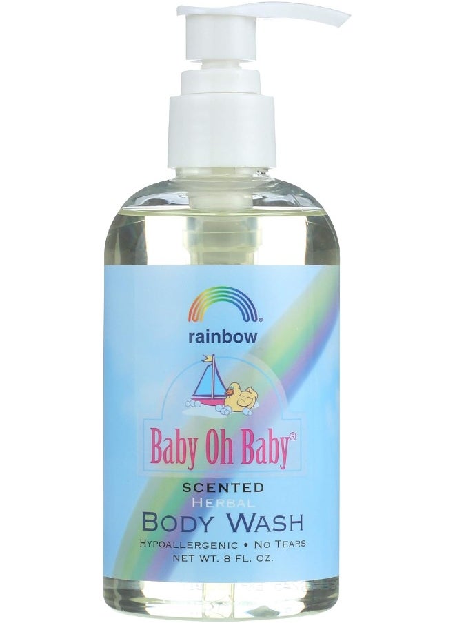 Rainbow Research Baby Oh Baby Organic Herbal Body Wash, 8 Fl