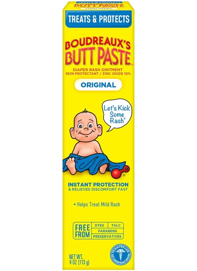 Boudreaux's Butt Paste Diaper Rash Ointment