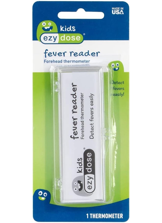 EZY DOSE Kids Thermometer for Fever for Baby and Toddler, Celsius & Fahrenheit, Reusable, Home & Travel, 10 ml