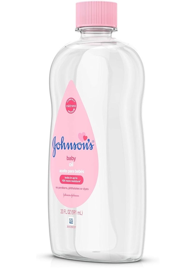 Johnson & Johnson SLC (Cosmetics) Baby Oil, 20 Fl Oz