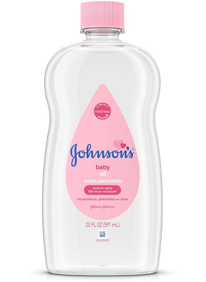 Johnson & Johnson SLC (Cosmetics) Baby Oil, 20 Fl Oz