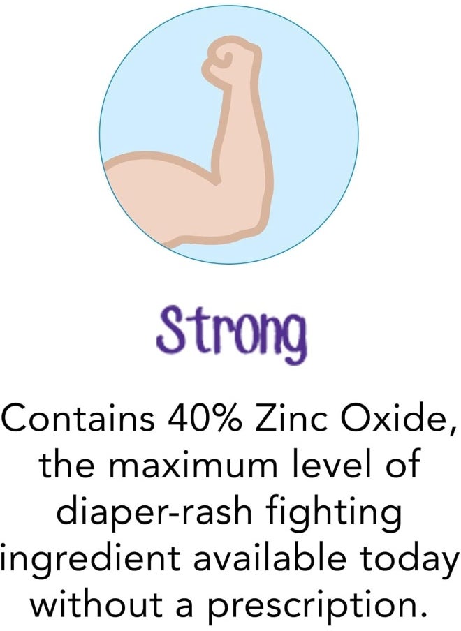 Desitin Maximum Strength Diaper Rash Paste - 4oz, Pack of 4