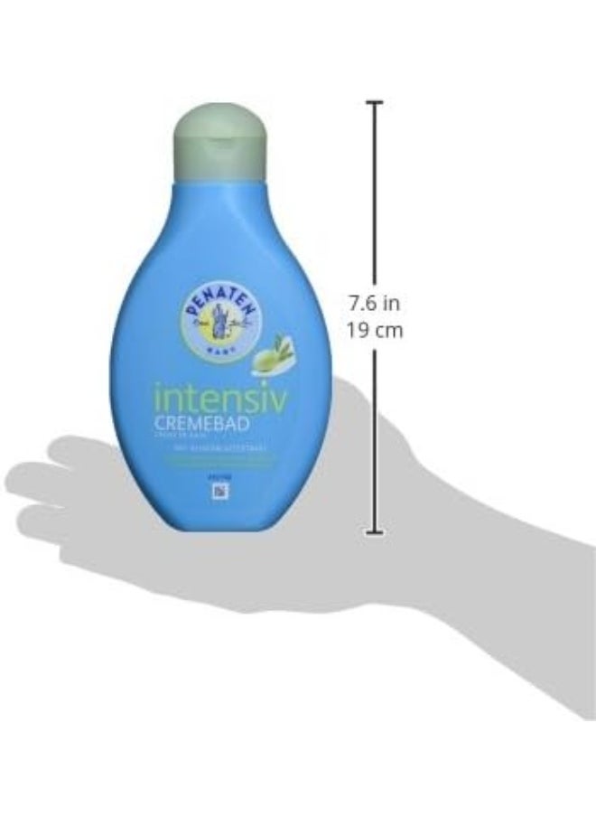 PENATEN Intensive Cream Bath (400 ml), Gentle Cleansing Baby Bath, Nourishing Bath Additive & Baby Care Bath in Recyclable Packaging, Moisturising Baby Bath Additive for Dry Baby Skin