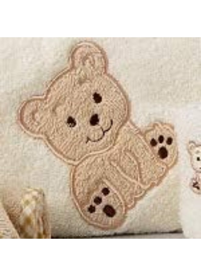Spasilk Bath Hooded Towels & Washcloths Set for Babies