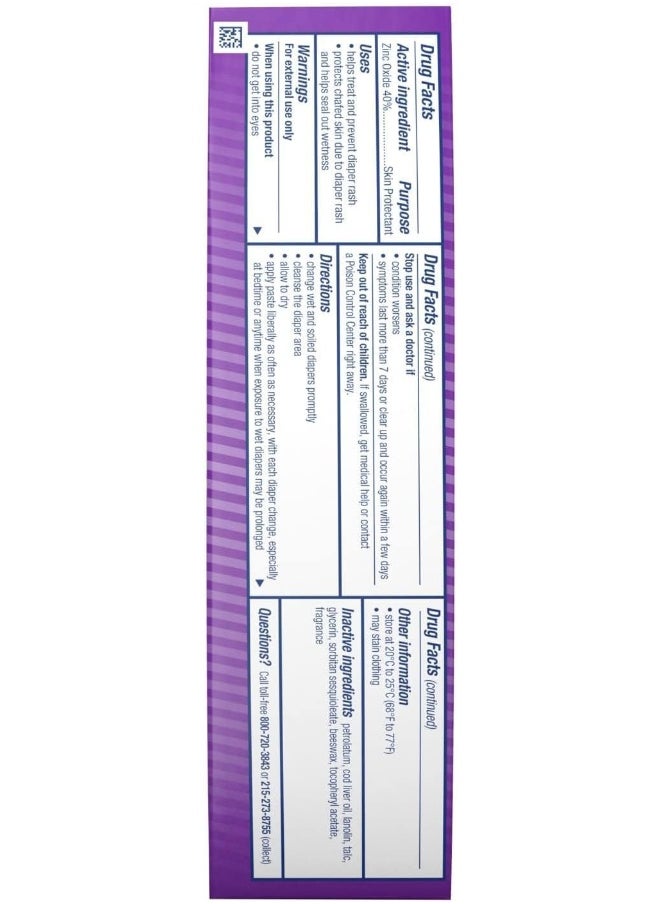Desitin Maximum Strength Zinc Oxide Diaper Rash Paste 4.8 Oz. (Pack Of 3)