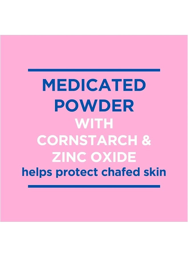 Caldesene Medicated Protecting Powder with Zinc Oxide & Cornstarch, 5 oz (Pack of 3)