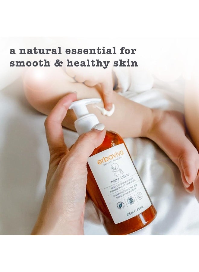 erbaviva Organic Baby Lotion, 8 Fl Oz