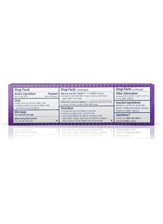 Desitin Maximum Strength Baby Diaper Rash Cream with 40% Zinc Oxide, Travel Size, 1 oz