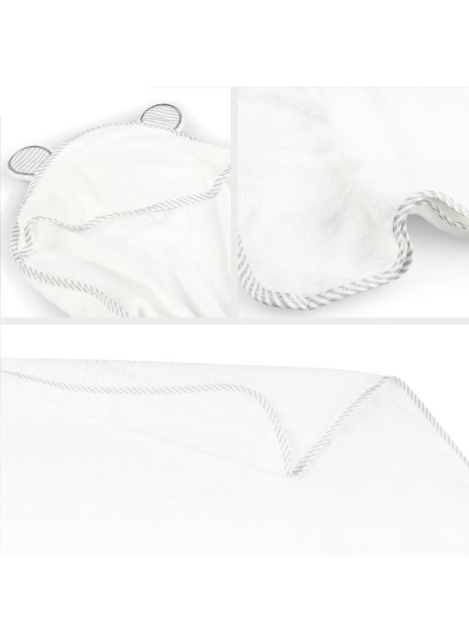 San Francisco Baby Silky Soft Baby Towels, Baby Bath Towel with Hood for Toddler, Infant & Newborn, Generously Sized and Absorbent Toddler Bath Towel for Baby Boy Girl