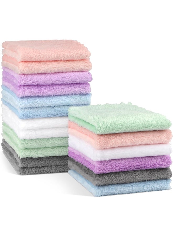 Orighty Baby Washcloths 18-Pack, Premium Microfiber Baby Bath Face Towels, Super Soft and Absorbent Baby Towels for Newborn, Infants and Toddlers, Natural Baby Wipes for Delicate Skin, 9x9 Inch