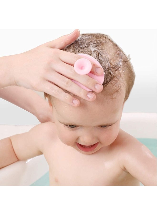 MR LION Baby Bath Sponges for Newborns - Baby Cradle Cap Brush - Cradle Cap Comb for Babies