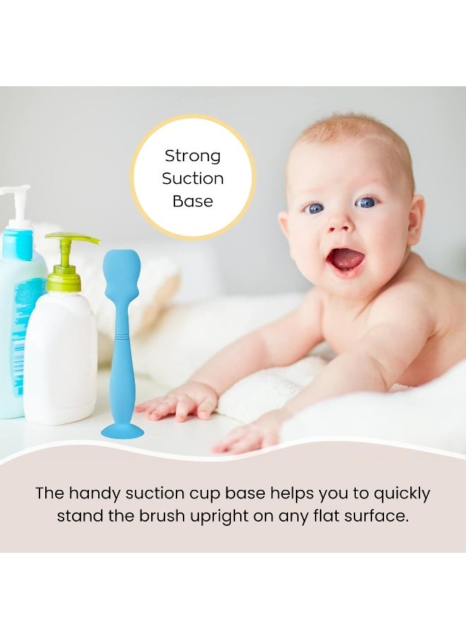 3 Pack Baby Diaper Cream Brush, Diaper Cream Spatula Applicator Silicone Baby Butt Paste Spatula for Babies, Newborn