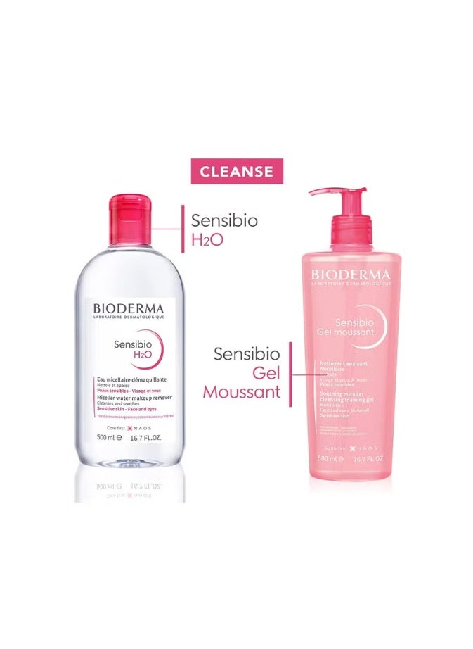 Sensibio Gel Moussant Cleansing Foaming 500ml