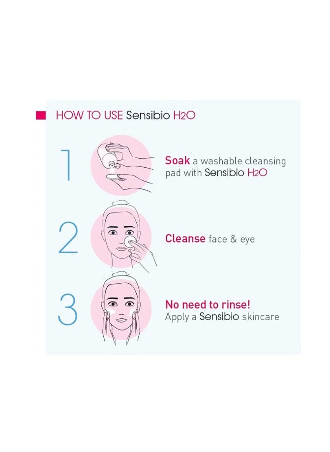 Sensibio H2O Micellar Water Cleansing And Make-Up Remover Clear