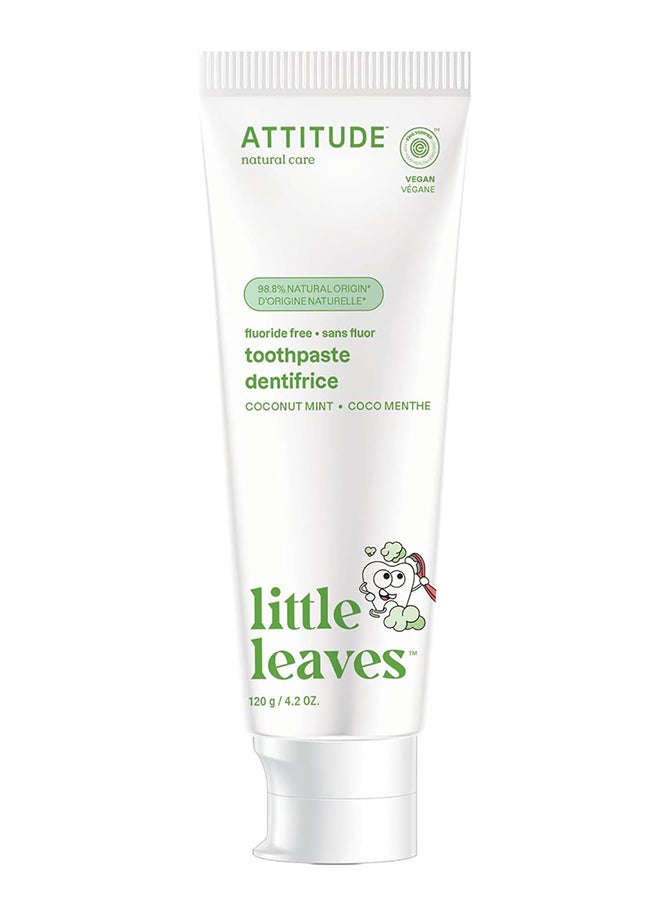 Toothpaste Without Fluor For Kids - Coconut Mint