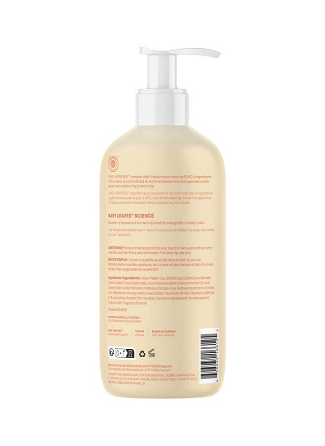 2-In-1 Shampoo And Body Wash For Baby, Ewg Hypoallergenic Plant, Mineral-Based Ingredients, Pear Nectar, 473 Ml, 16 Fl Oz