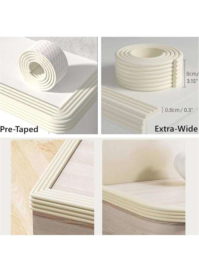 M2cbridge Multifunctional Edge and Corner Guard Coverage Baby Safety Bumper DIY 6.5 Ft