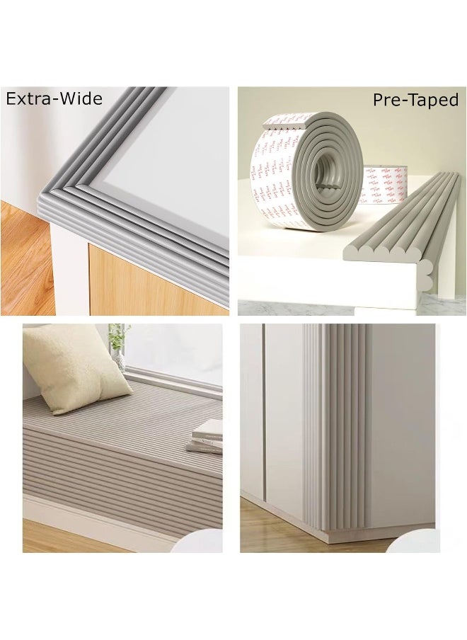 M2cbridge Multifunctional Edge and Corner Guard Coverage Baby Safety Bumper DIY 6.5 Ft