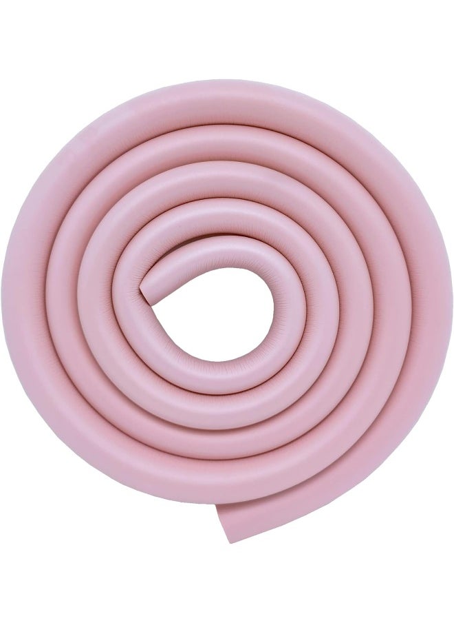 M2cbridge U Shape Extra Thick Furniture Table Edge Protectors Foam Baby Safety Bumper Guard 6.5 Ft (Pink)