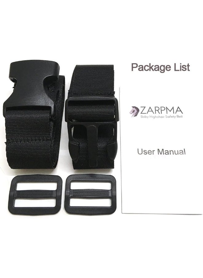 ZARPMA Baby 2 Point Safety Belt for Antelop High Chair Safety Belt for Children 6+ Months