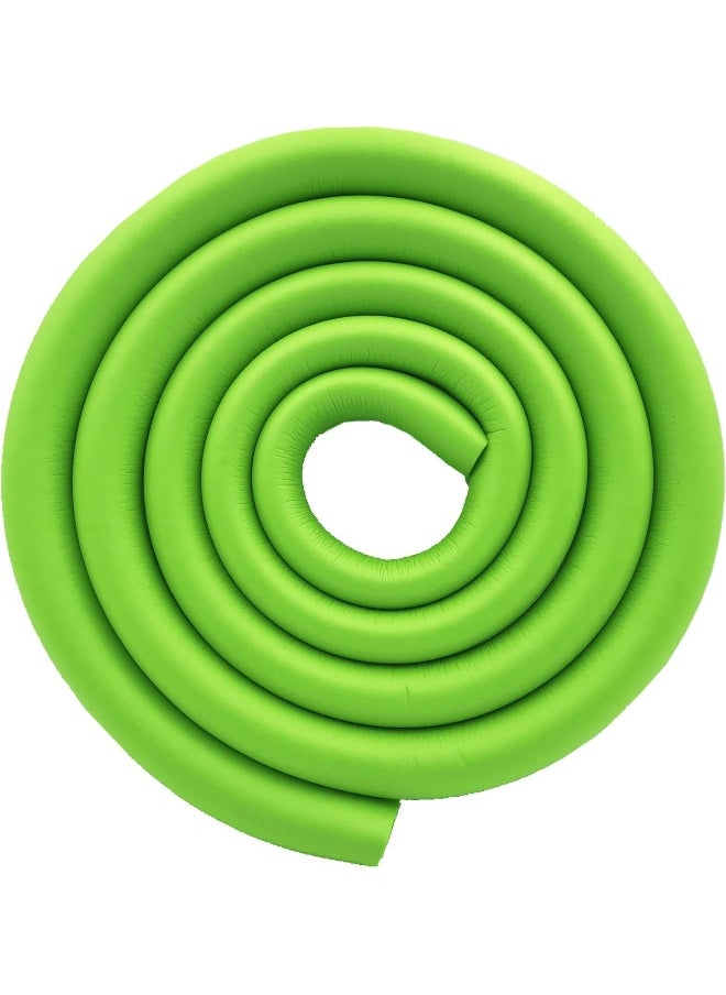 M2cbridge U Shape Extra Thick Furniture Table Edge Protectors Foam Baby Safety Bumper Guard 6.5 Ft (Green)