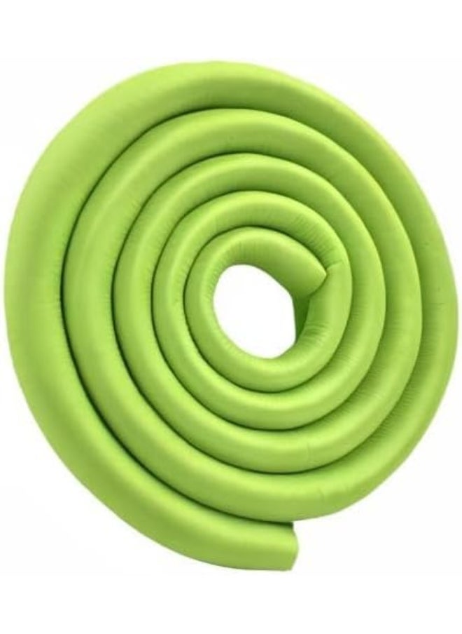 M2cbridge U Shape Extra Thick Furniture Table Edge Protectors Foam Baby Safety Bumper Guard 6.5 Ft (Green)