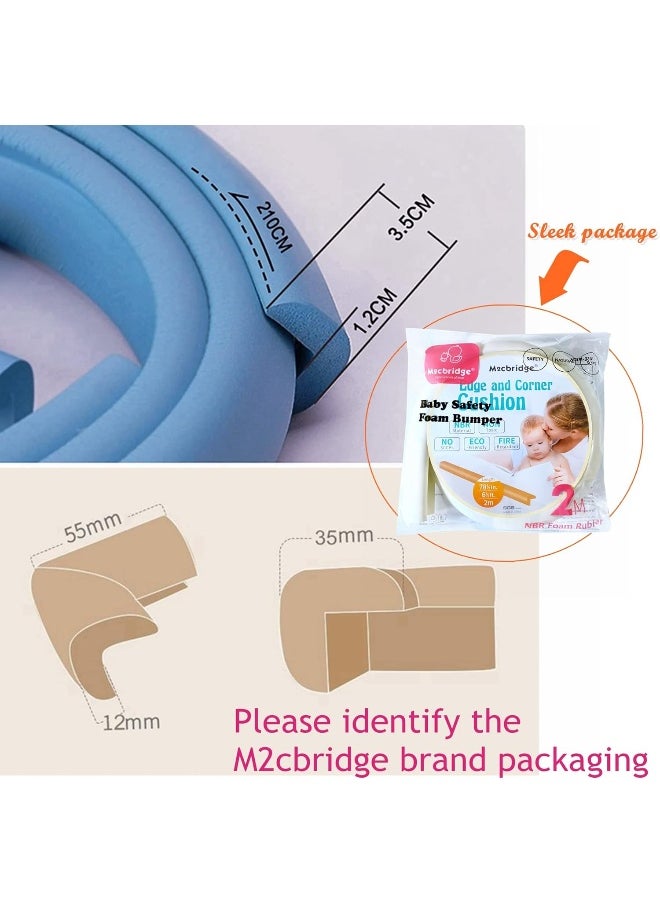L Shape Extra Thick Furniture Table Edge Protectors Foam