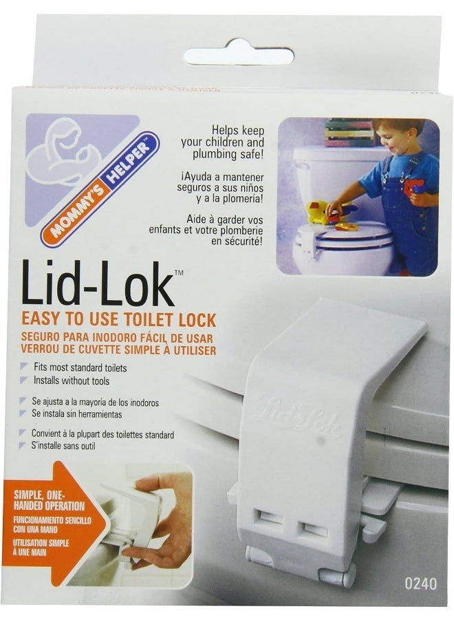 Mommy's Helper Toilet Seat Lid-Lok