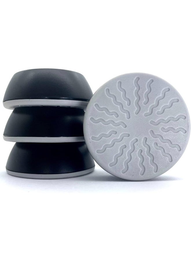 Black Baby Gates Wall Pads (4 Pack Guard) Safety Indoor Gate Wall Protector