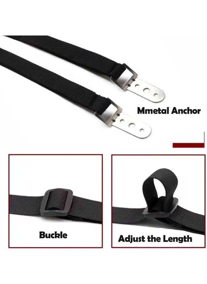 DB Baby Safety Metal TV Straps Furniture Anti-Tip Straps Heavy Duty Strap All Flat Screen TV/Furniture 2 Pack