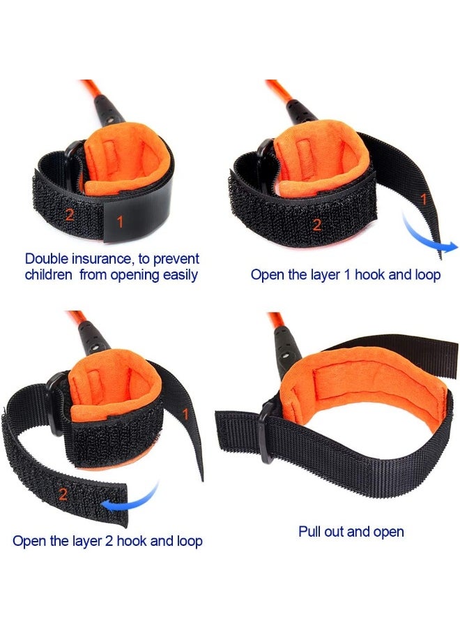 Blisstime Anti Lost Wrist Link Safety Wrist Link for Toddlers, Babies & Kids