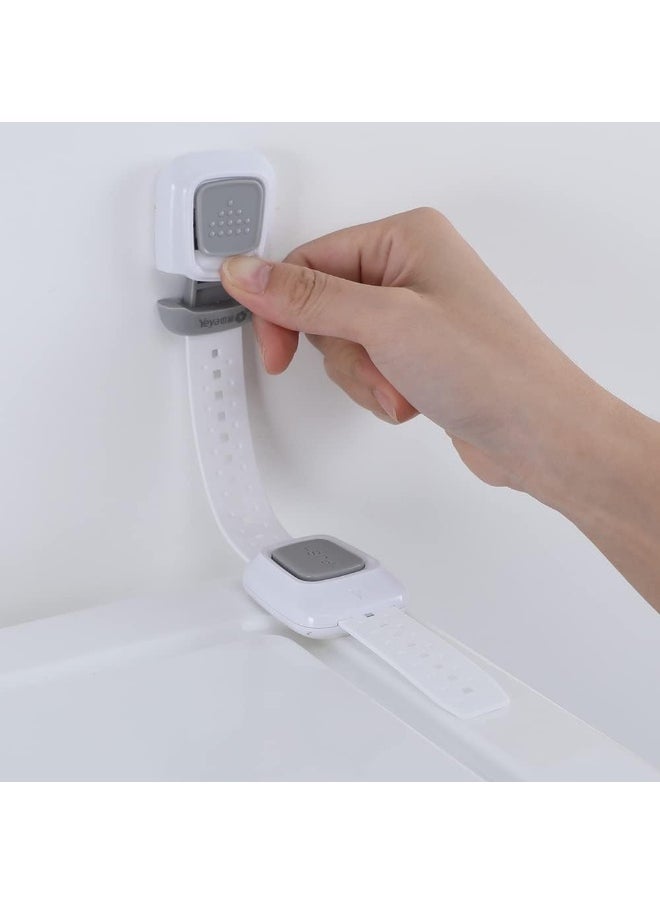YEYA Baby Proofing Upgraded No Drill Furniture Wall Anchor Child Safety Cabinet Strap Locks 4 Pack