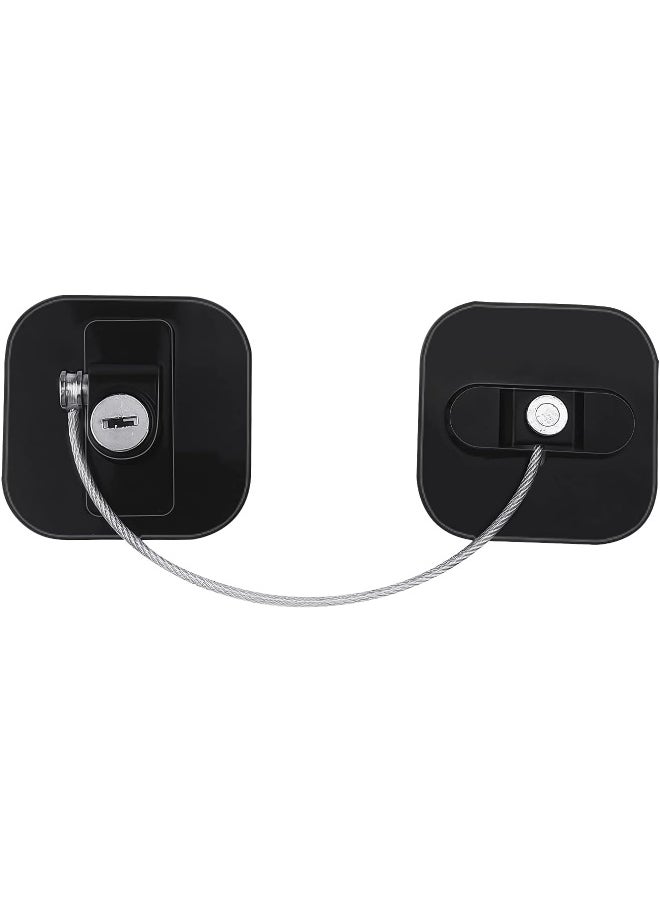 YEYA Upgraded Refrigerator Lock for Adults, Fridge Locks for Kids with Key