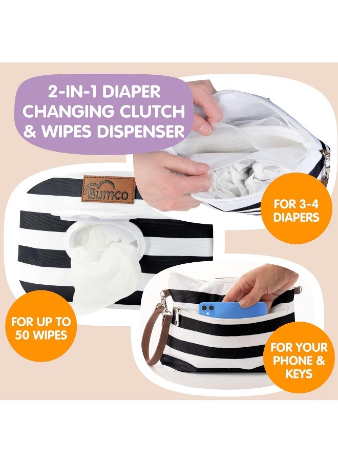 Baby Bum Brush Bumco Diaper Clutch Bag