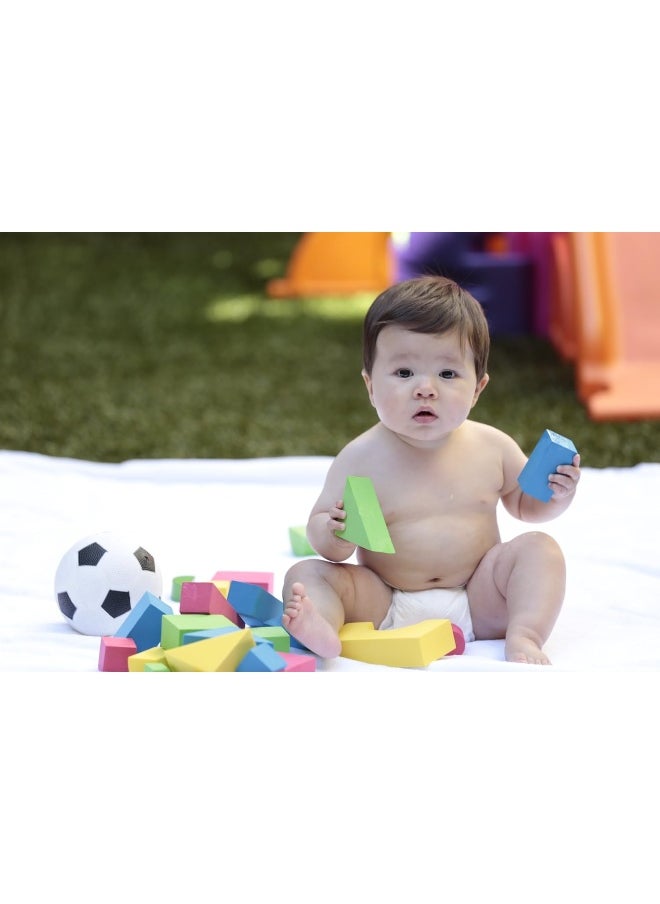 Babyganics Toy Table and High Chair Wipes, Fragrance Free, 25 ct
