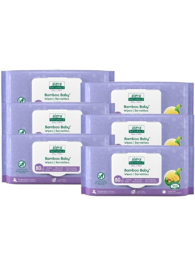 Aleva Naturals Bamboo Baby Wipes