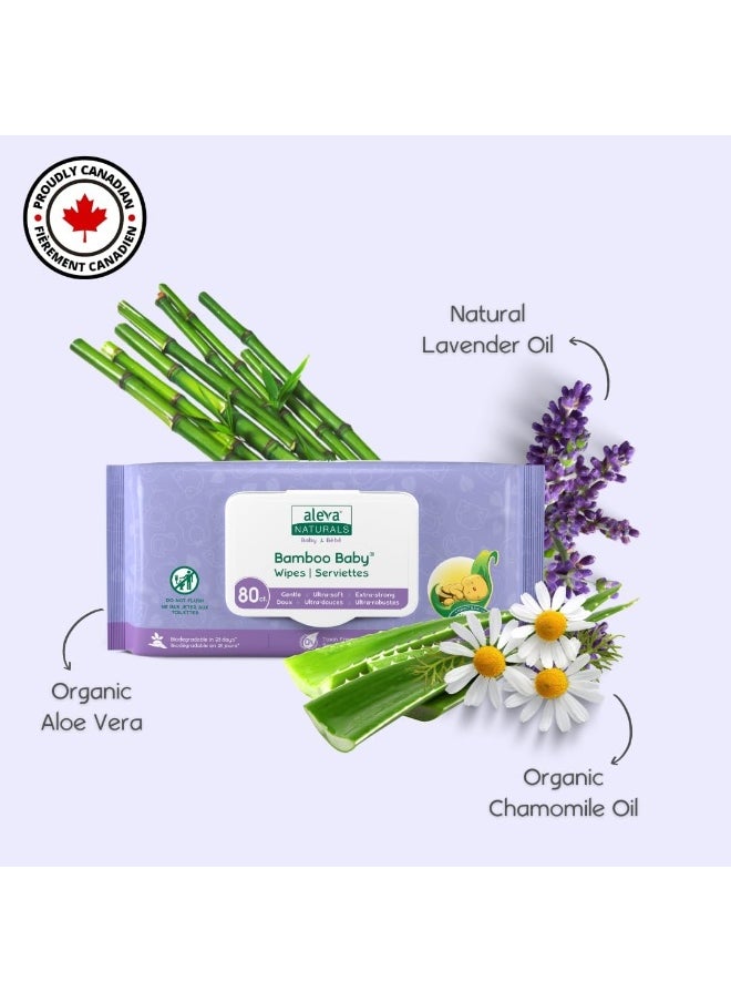 Aleva Naturals Bamboo Baby Wipes