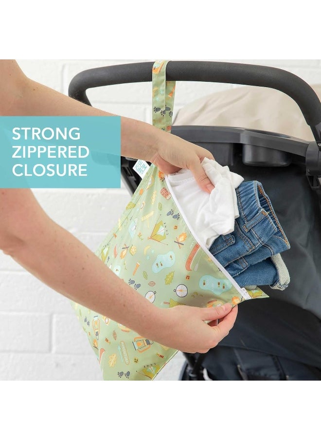 Bumkins Reusable Waterproof Wet Bag with Zipper