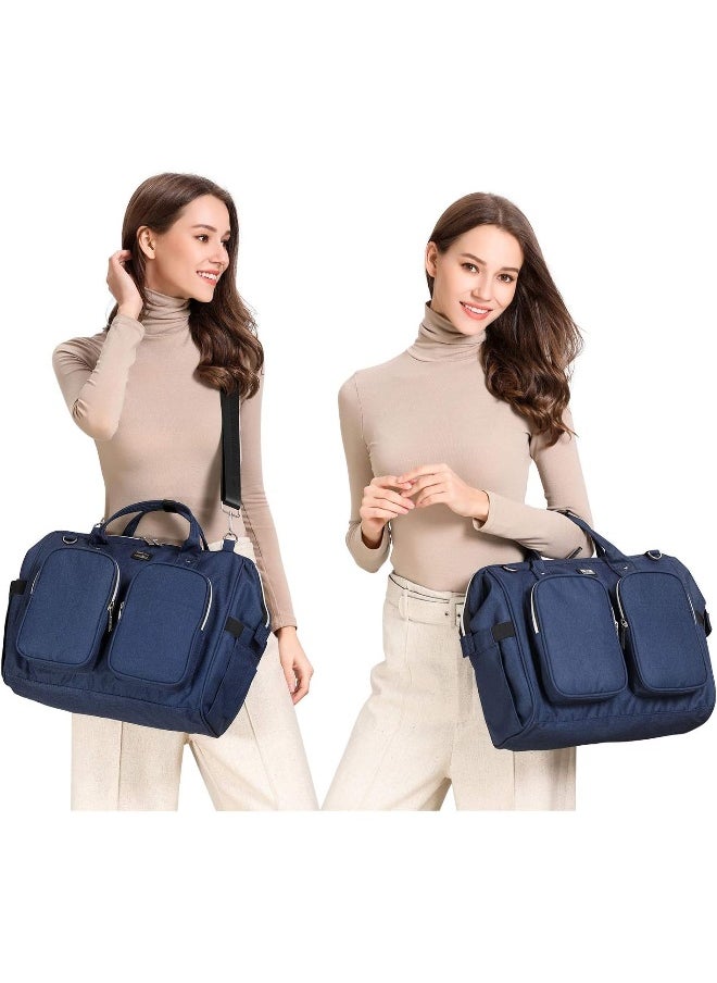 Pomelo Best Multifunctional Diaper Bag Totes with Changing Pad & Stroller Straps