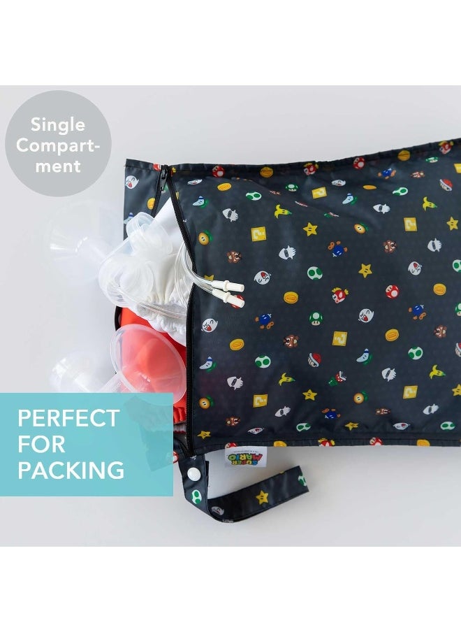 Bumkins Reusable Waterproof Wet Bag with Zipper