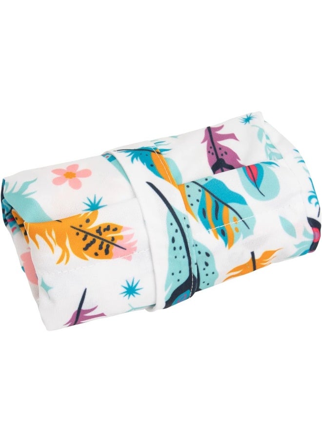 Babygoal Wet Dry Bags for Baby Cloth Diapers, Washable Travel Bags, Beach, Pool, Gym Bag for Swimsuits & Wet Clothes with Two Zippered Pockets 3 Pack, 3LN21
