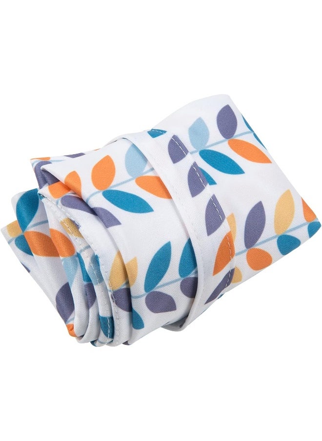 Babygoal Wet Dry Bags for Baby Cloth Diapers, Washable Travel Bags, Beach, Pool, Gym Bag for Swimsuits & Wet Clothes with Two Zippered Pockets 3 Pack(S,M,L)
