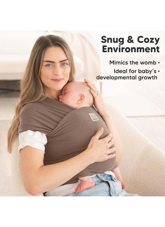 KeaBabies Baby Wrap Carrier - All in 1 Original Breathable Baby Sling, Lightweight, Hands Free Baby Carrier Sling, Baby Carrier Wrap, Baby Carriers for Newborn, Infant, Baby Wraps Carrier