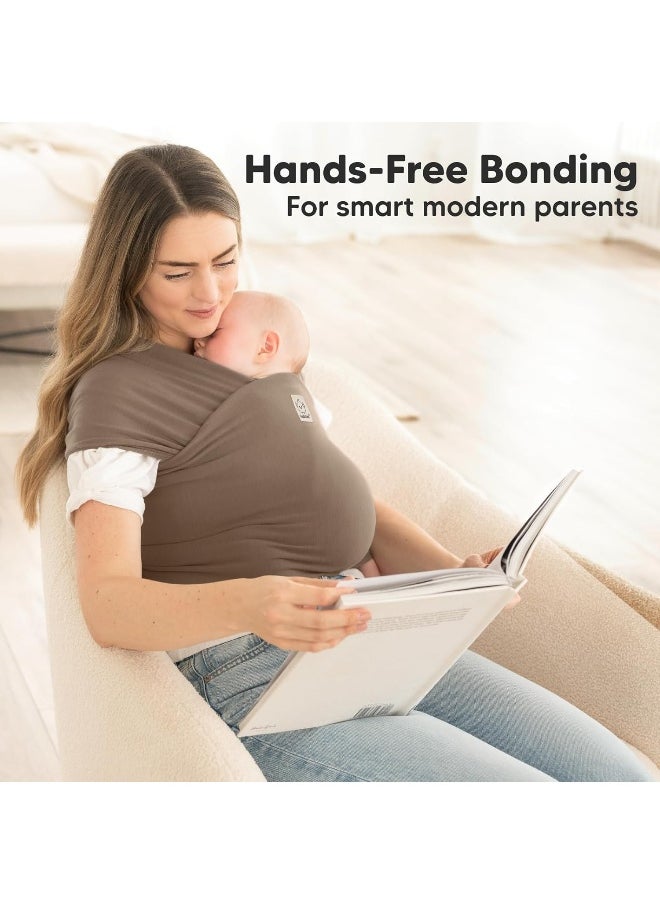 KeaBabies Baby Wrap Carrier - All in 1 Original Breathable Baby Sling, Lightweight, Hands Free Baby Carrier Sling, Baby Carrier Wrap, Baby Carriers for Newborn, Infant, Baby Wraps Carrier